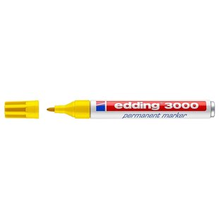 Edding 3000 Permanent Marker Geel