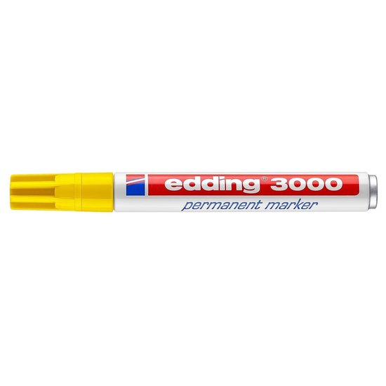 Edding Edding 3000 Permanent Marker Geel