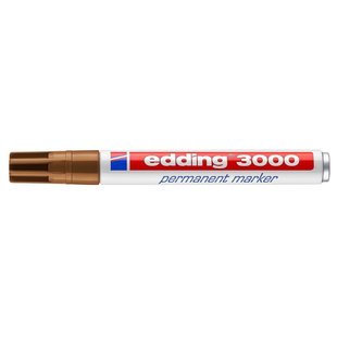 Edding 3000 Permanent Marker Okergeel