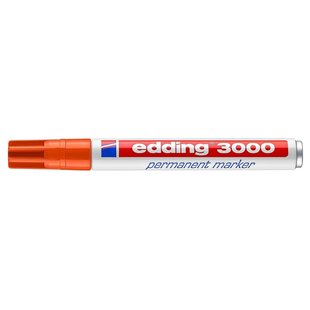 Edding 3000 Permanent Marker Oranje