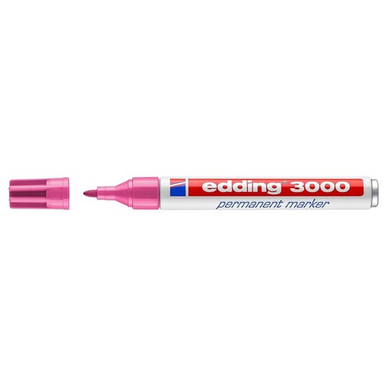 Edding Edding 3000 Permanent Marker Roze