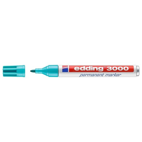 Edding Edding 3000 Permanent Marker Turquoise