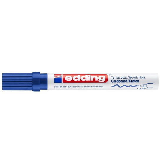Edding Edding 4040 Matlakmarker Blauw