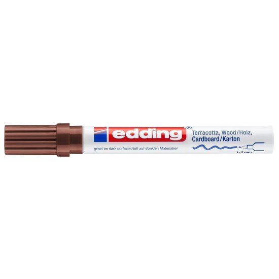 Edding Edding 4040 Matlakmarker Bruin