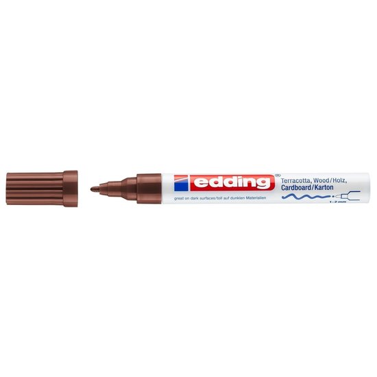 Edding Edding 4040 Matlakmarker Bruin