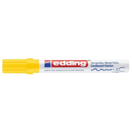 Edding Edding 4040 Matlakmarker Geel