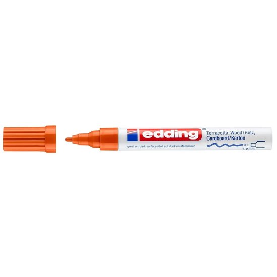 Edding Edding 4040 Matlakmarker Oranje