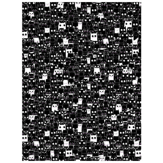 Decopatch Vel Decopatch papier Katten zwart/wit