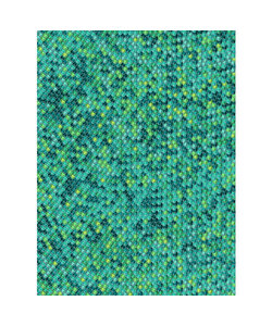 Vel Decopatch papier Schubben blauw/groen
