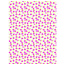 Decopatch Vel Decopatch Papier Patroon Aardbeien Licht Geel/Roze/Zwart
