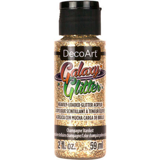 Deco Art DecoArt Galaxy Glitter 59ml Champagne Starburst