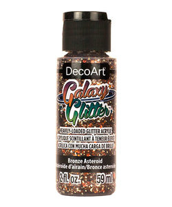 DecoArt Galaxy Glitter 59ml Bronze astroid