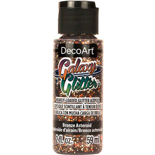 DecoArt Galaxy Glitter 59ml Bronze astroid