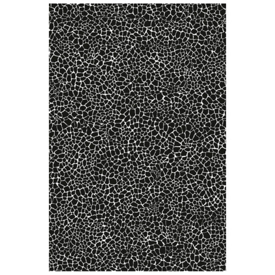 Decopatch Vel Decopatch papier Patroon Craquelé grof zwart/wit