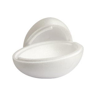 Piepschuim Ei Deelbaar 16cm