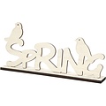 Creotime Houten Woord Spring 0,5x13,5x29cm