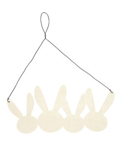 Houten Konijnen 0,7x11x25cm