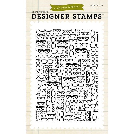 Echo Park Echo Park Stempel Background Glasses