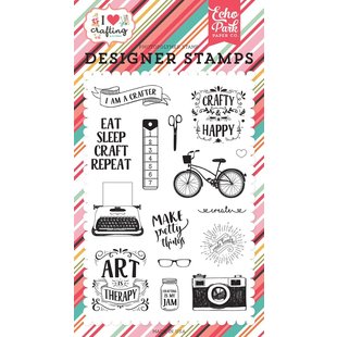 Echo Park Stempel I am A Crafter