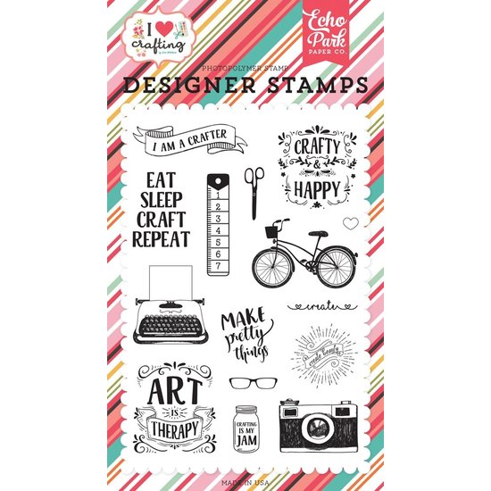 Echo Park Echo Park Stempel I am A Crafter