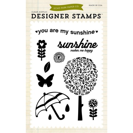 Echo Park Echo Park Stempel You Are My Sunshine