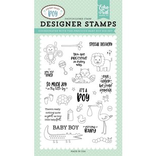 Echo Park Sweet Baby Boy Stempel