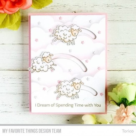 My Favorite Things My Favorite Things Clear Stamp Over the moon for