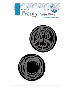 Pronty Julia Woning Foam Stempel Lady & Circle