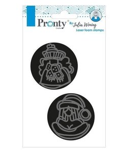 Pronty Julia Woning Foam Stempel Lovely Lady 2st