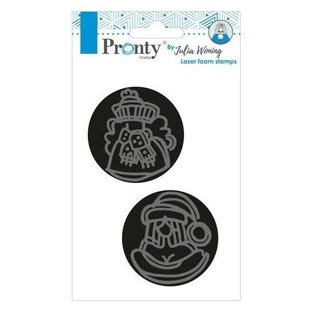 Pronty Julia Woning Foam Stempel Lovely Lady 2st