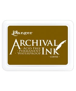 Ranger Archival Ink Pad Coffee