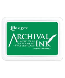 Ranger Archival Ink Pad Emerald Green