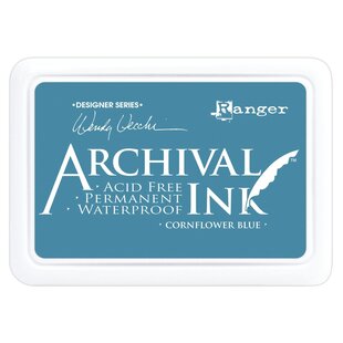 Ranger Archival Ink Pad Wendy Vecchi Cornflower Bl