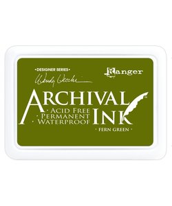 Ranger Archival Ink Pad Wendy Vecchi Fern Green