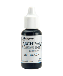 Ranger Archival Ink Re-Inker Jet Black