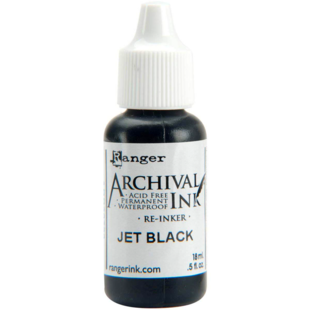 Ranger Archival Ink Re-Inker Jet Black