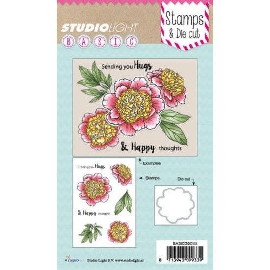 Studio Light Studio Light Basic Stempels en Stansmal nr. 02
