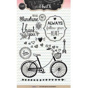 Studio Light Creative With Chalk Stempel nr. 98