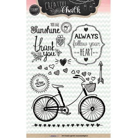 Studio Light Studio Light Creative With Chalk Stempel nr. 98