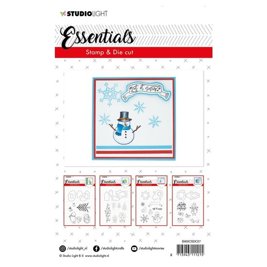 Studio Light Studio Light Essentials Stempels en Stansmal nr.27