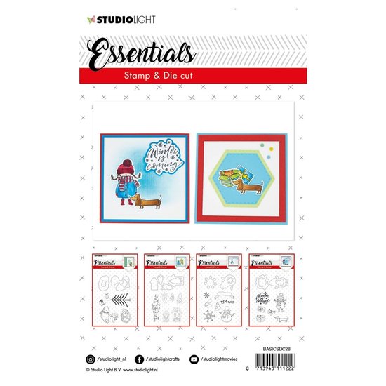 Studio Light Studio Light Essentials Stempels en Stansmal nr.28
