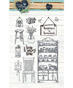 Studio Light Love & Home Stempel nr. 125