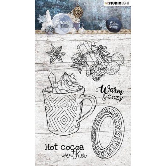 Studio Light Studio Light Snowy Afternoon Stempel A6 nr. 396