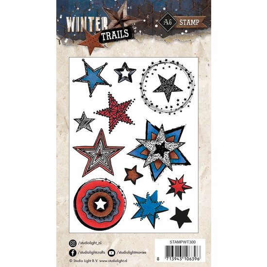Studio Light Studio Light Winter Trails Stempel nr. 300