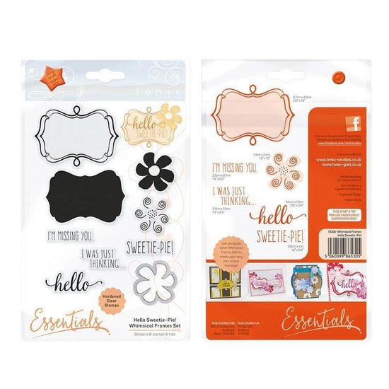 Tonic Studios Tonic Studios Essentials Stempel & Stansmal Frames