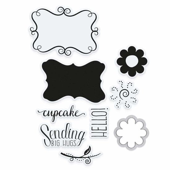 Tonic Studios Tonic Studios Essentials Stempel & Stansmal Frames