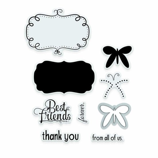 Tonic Studios Tonic Studios Essentials Stempel & Stansmal Frames