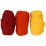 Creotime Gekaarde Wol 3x10g Geel/Oranje/Rood Harmonie