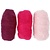 Creotime Gekaarde Wol 3x10g Paars/Roze Harmonie