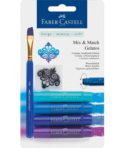 Faber Castell Gelatos Mix & Match Blauw